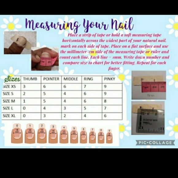 Nude Rose Gold Foil Press on Nails-Short - Picture 2 of 2